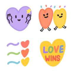 Celebrating Pride - Animated Emojis