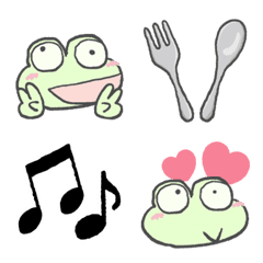 Frog lucky Emoji <1>