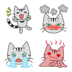 Little cat Ponko Emoji