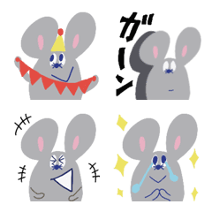 Daily life emoji of the pop mouse