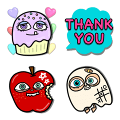 cupcake and friends animation emoji