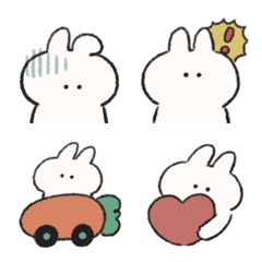 Doodle rabbit and carrot6
