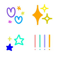 Easy-to-use colorful emoji