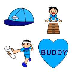 revised version2 LINE emoji BUDDYBOY