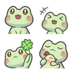 Mint the Frog Sticker