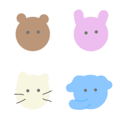 round animals emoji