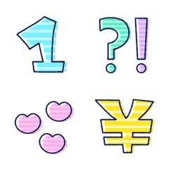 Colorful and convenient emoji