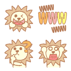 Cute Lion Emoji