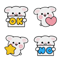 Rabbit Emoji TOTORU 2
