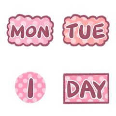 Date/Calendar/Calendar (31 Days) (Pink)