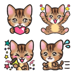 Emoji of cat(7)bengal