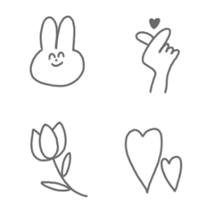Simple kusumi color emoji