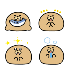 Moving walrus emoji