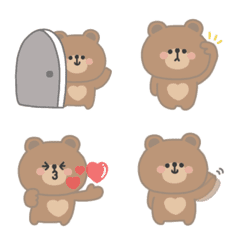 natural  bear Emoji #1
