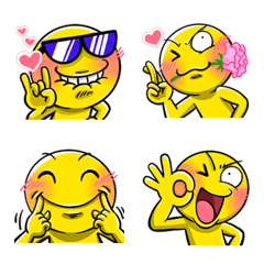 Yellow Egg.2 Emoji so cute.