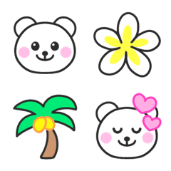 White bear emoji:p