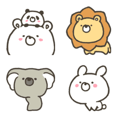 GOOD bear's ZOO emoji in motion