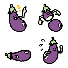 Move! Eggplant emoji