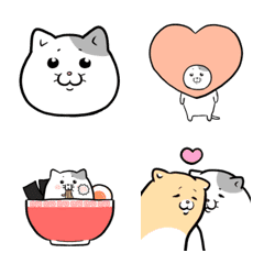 Gentle cat Pon-chan Emoji