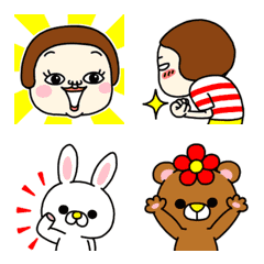 Primitive&Friends.Moving Emoji – LINE Emoji | LINE STORE