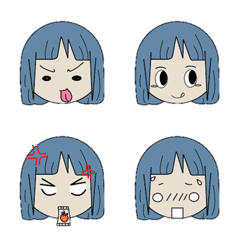 Blue Hair Girl