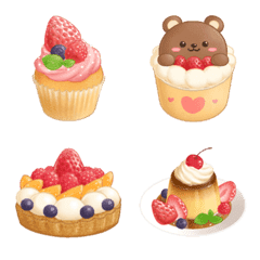 Assorted cute sweets