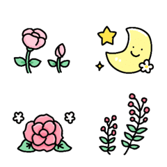 Elegant flower Emoji
