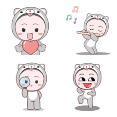 Cosplay shiba grey : Animated emoji