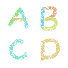 crayon abc letter revision