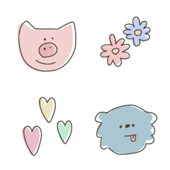 Cute, pig, koala, popular