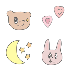 Cute, bear, rabbit, elephant, popular