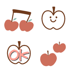 Emoji untuk pecinta apel