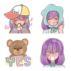 Sayuri girl emoji