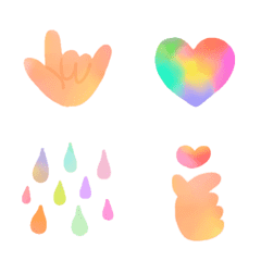 Ugoku!hand sign,daily use emoji ver.fix