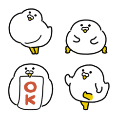 Moving pigeon emoji