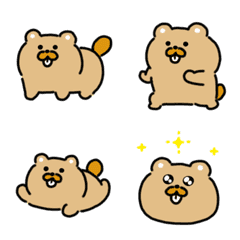 Moving beaver emoji