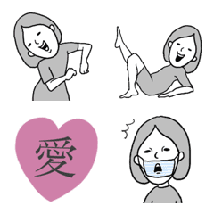 Monokuro EMIKO's Emoji.