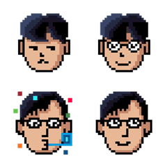 Pixel Art Facial Expression