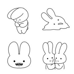 rabbit Emoji by kcy
