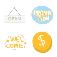 Online Store Cute Emoji