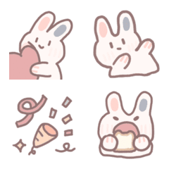 Pink and Blue Ears Rabbit