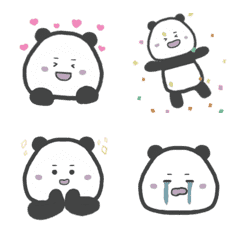 cute giant panda Emoji!