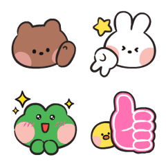 Animated LINE FRIENDS minini Emoji