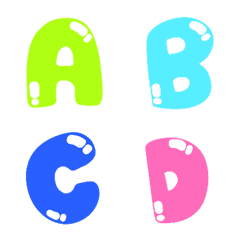 Chubby ABC Colorful Alphabet