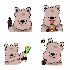 Quokka wallaby QUOKKEY Emoji