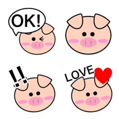 Animal emoji pig