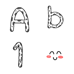 Alphabet ABC Cow Emoji