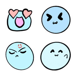 Bubble imoji set