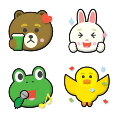 BROWN & FRIENDS all-star emoji