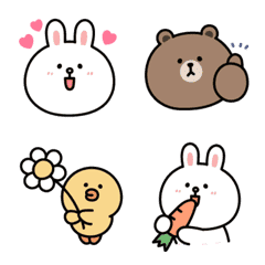 BROWN & FRIENDS Animated emoji